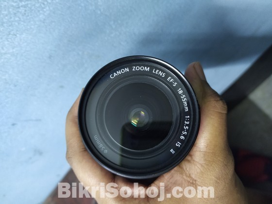 CANON EFS 18-55 MACRO 0.25m/0.8ft lens